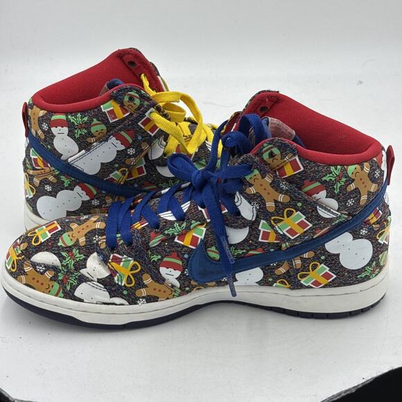 Size 10 - Concepts x Nike SB Dunk Pro 2017 High Ugly Christmas Sweater main image 4